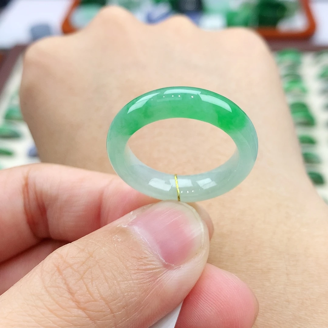 未镶嵌戒指翡翠20号