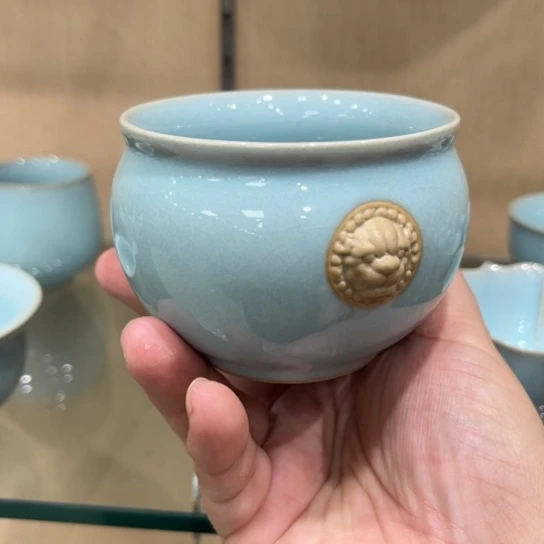 瓷片陶瓷茶具汝瓷茶具