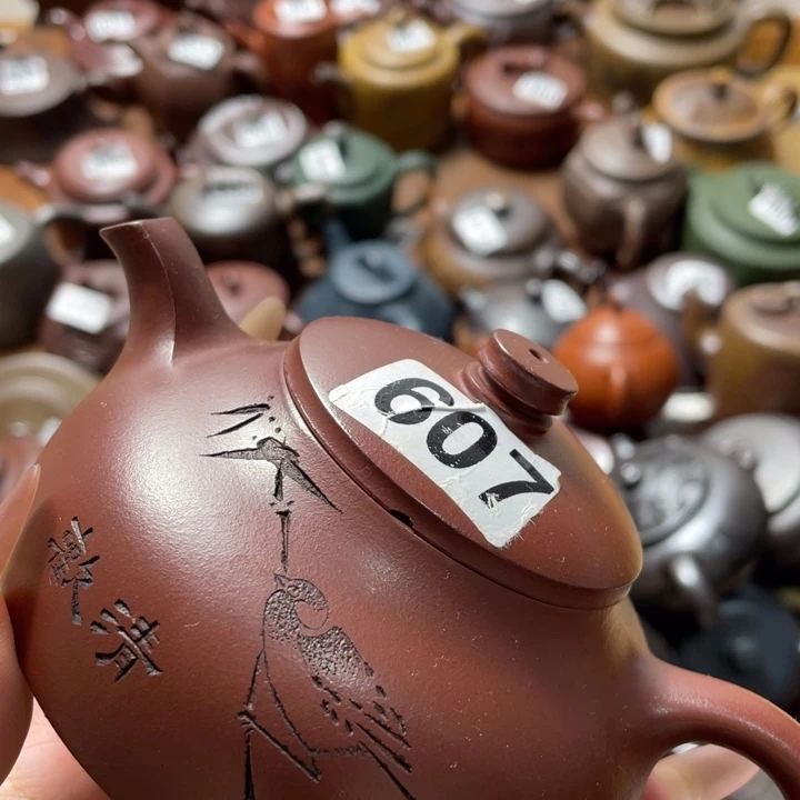 茶壶紫砂紫砂微瑕