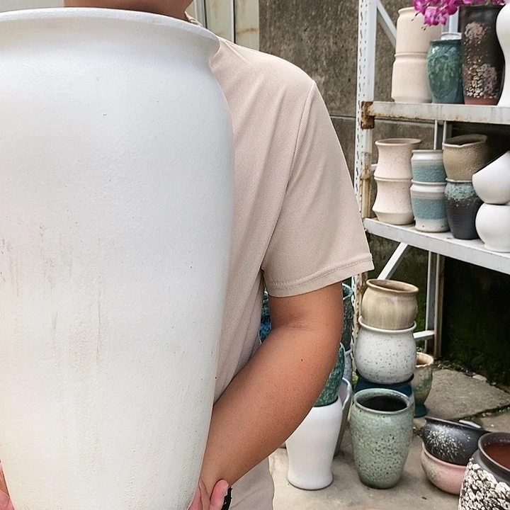 紫砂花盆口20高42福利
