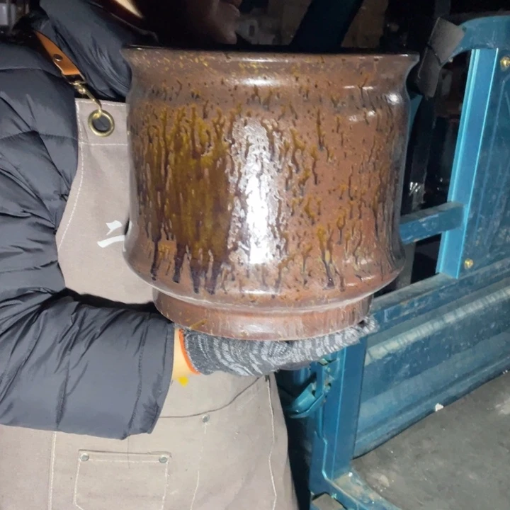 紫砂花盆口25高25正品正品