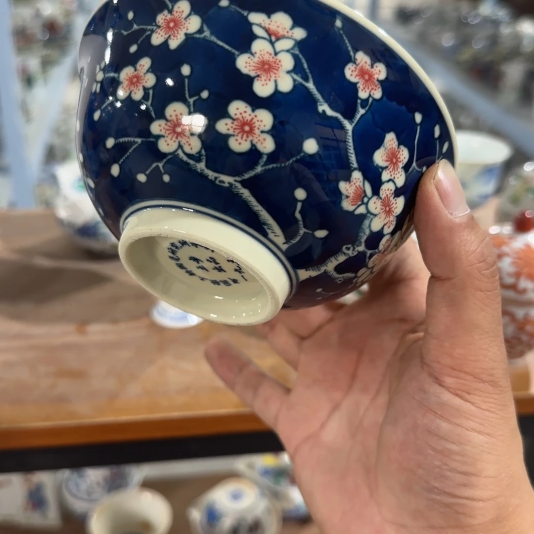 瓷片摆件手绘瓷器全部处理