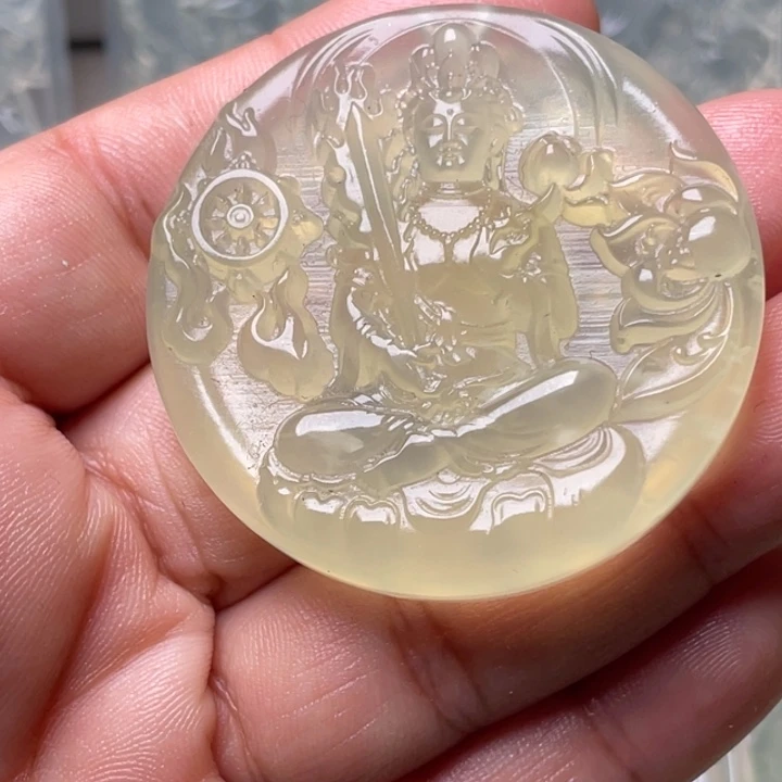 金***生岫玉未镶嵌吊坠(赠链)