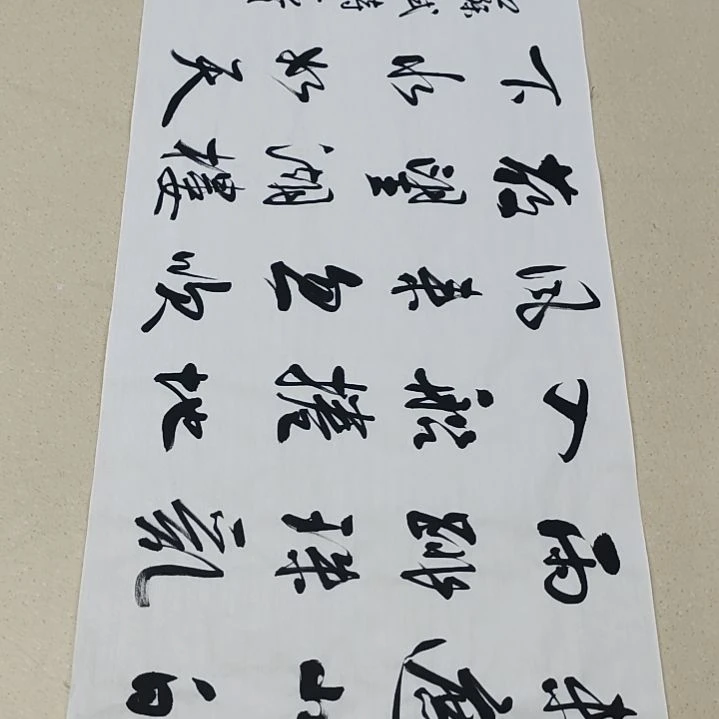 书法李士军老师醉书