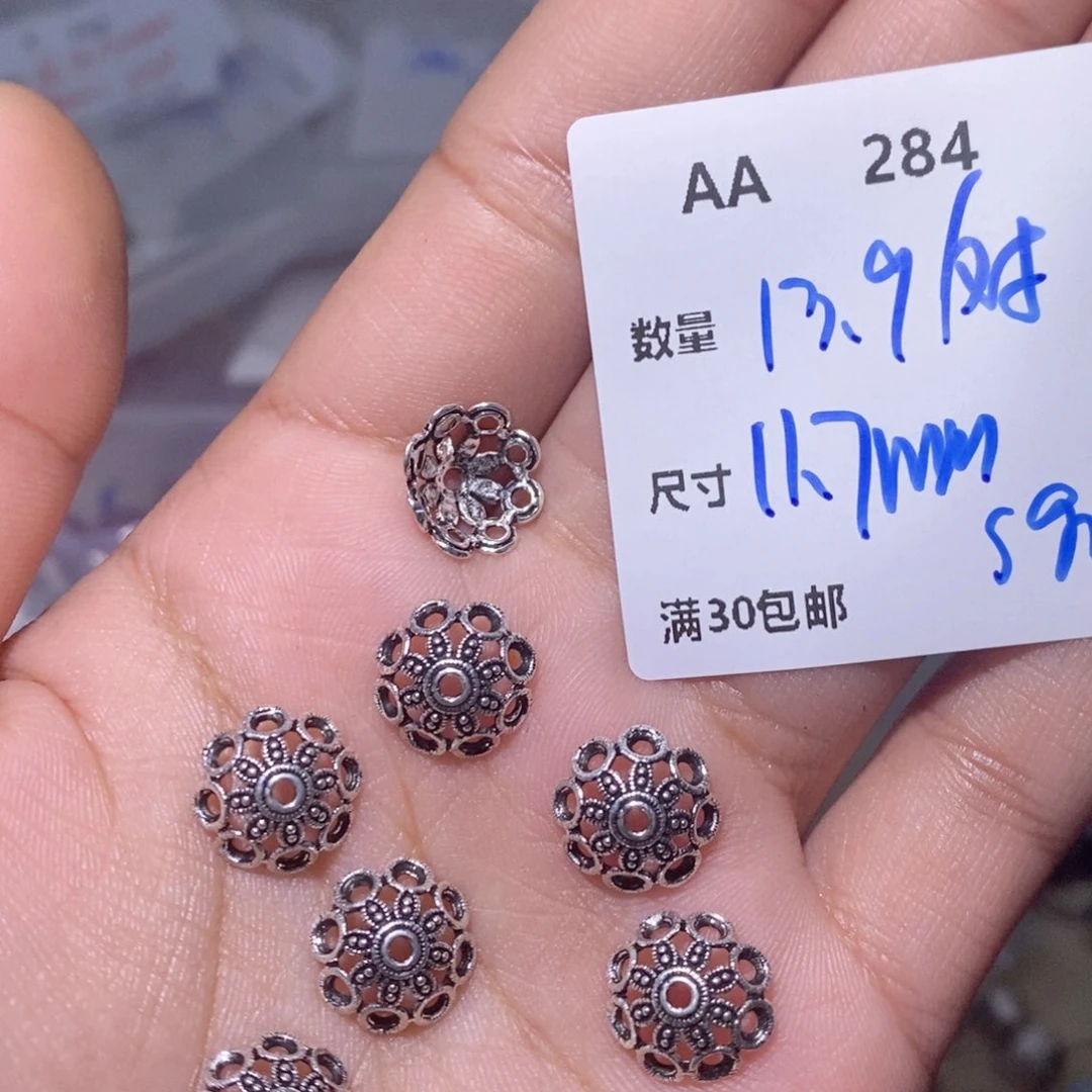 水晶颈饰银S925镶嵌AA284