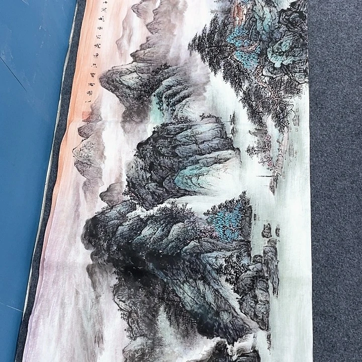 兰***花国画纯手绘国画鉴赏