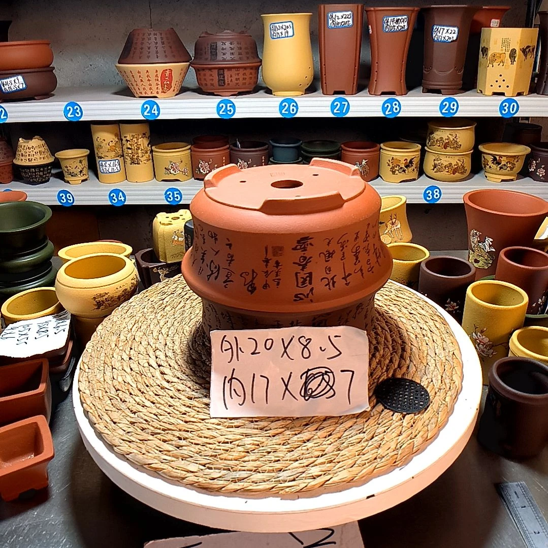 宜兴紫砂紫砂花盆花盆