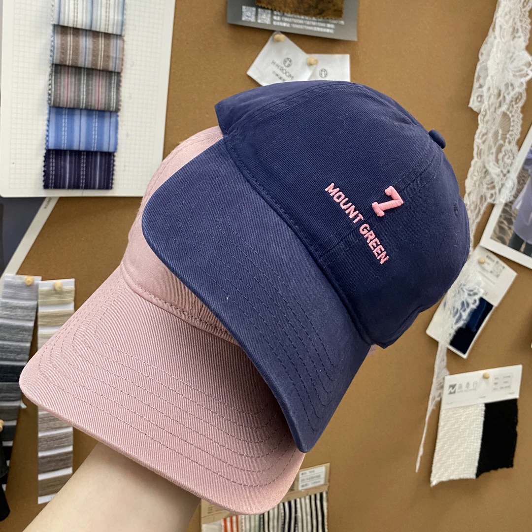 （云间客栈）韩版简约字母刺绣棒球帽帽子休闲百搭