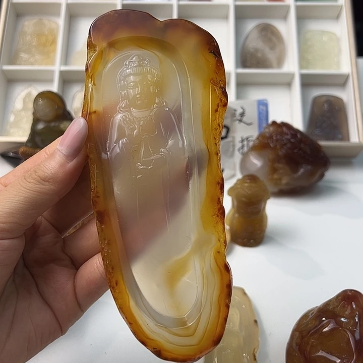 玛瑙/玉髓颈饰合金