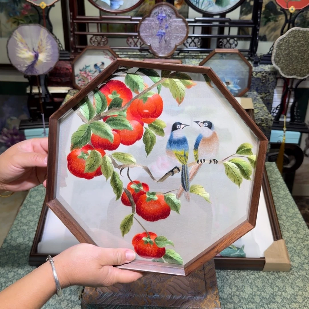 星***e刺绣手工苏绣工艺制作技艺异色