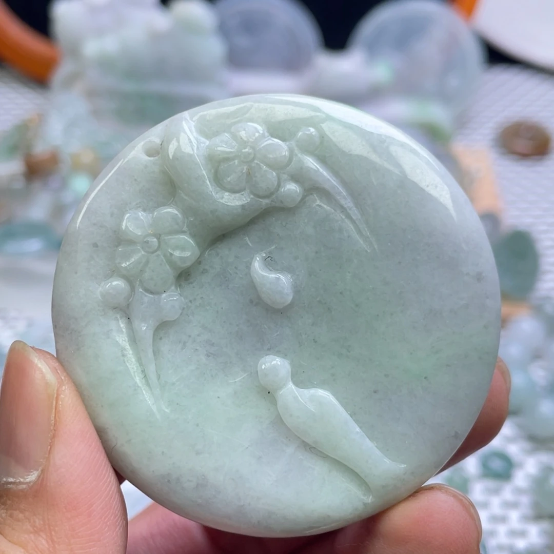 颈饰未镶嵌翡翠翡翠