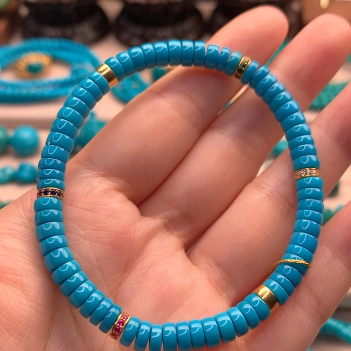 绿松石未镶嵌配饰