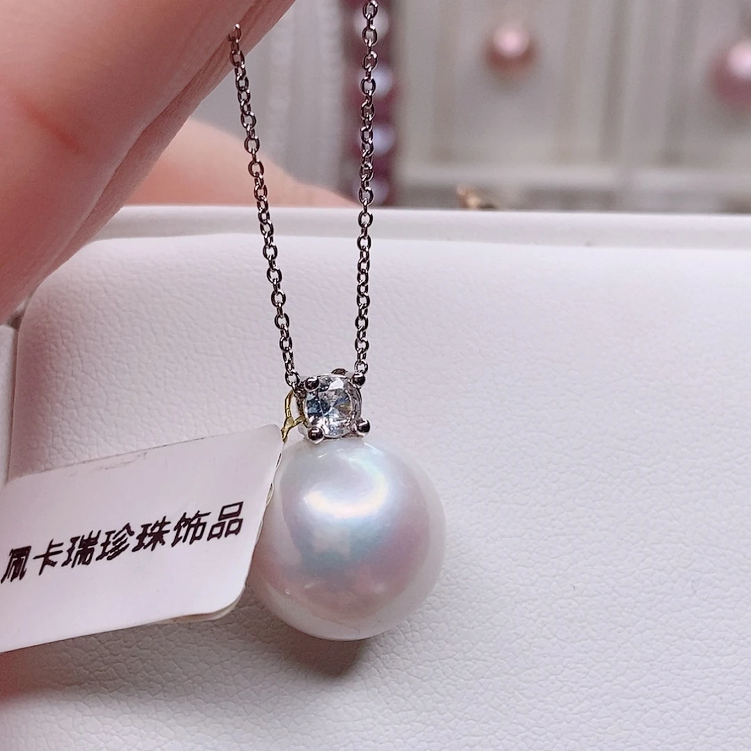 淡水珍珠颈饰合金