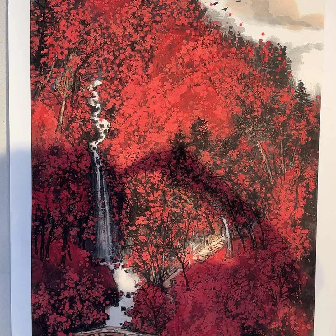东***虎国画老师精品作品欣赏