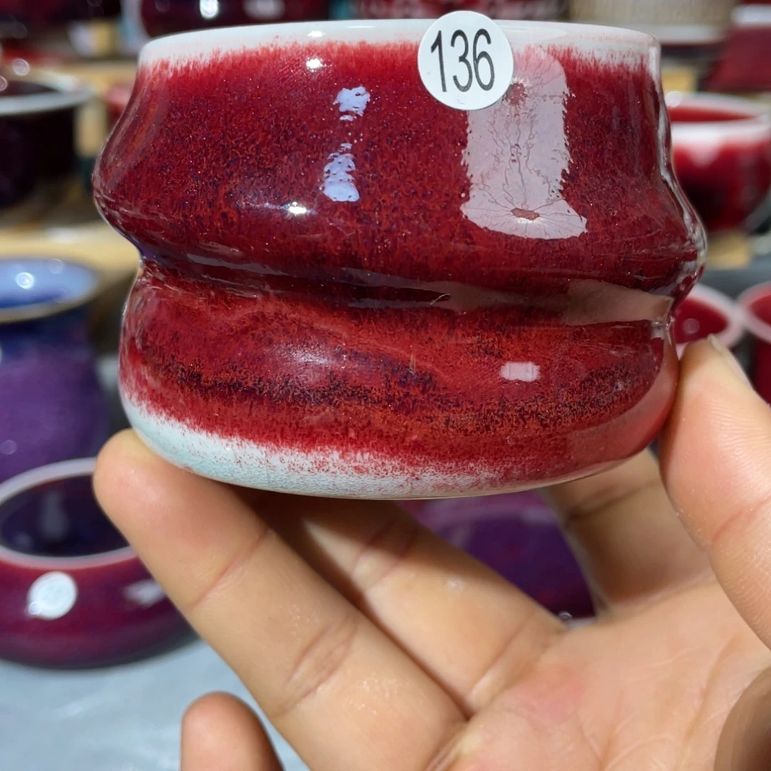 瓷片纯手工制作……微微瑕