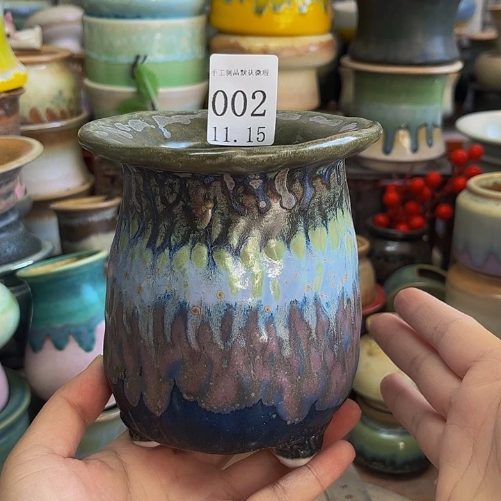 瓷片景德镇陶瓷手工制作内口8高12.5