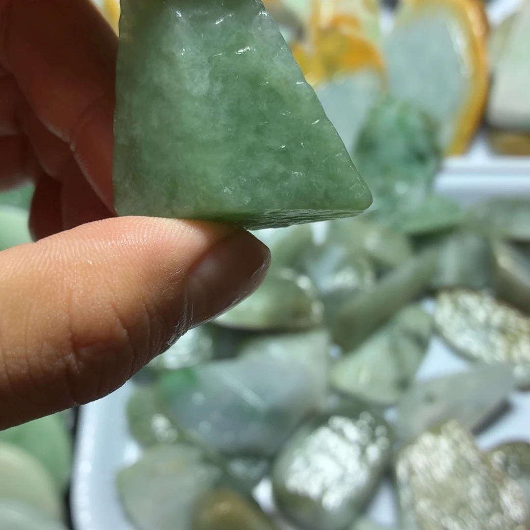 未镶嵌手链翡翠翡翠