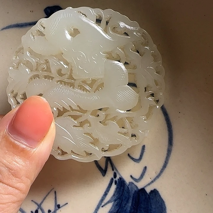 金***开瓷片新号开播挂件一个