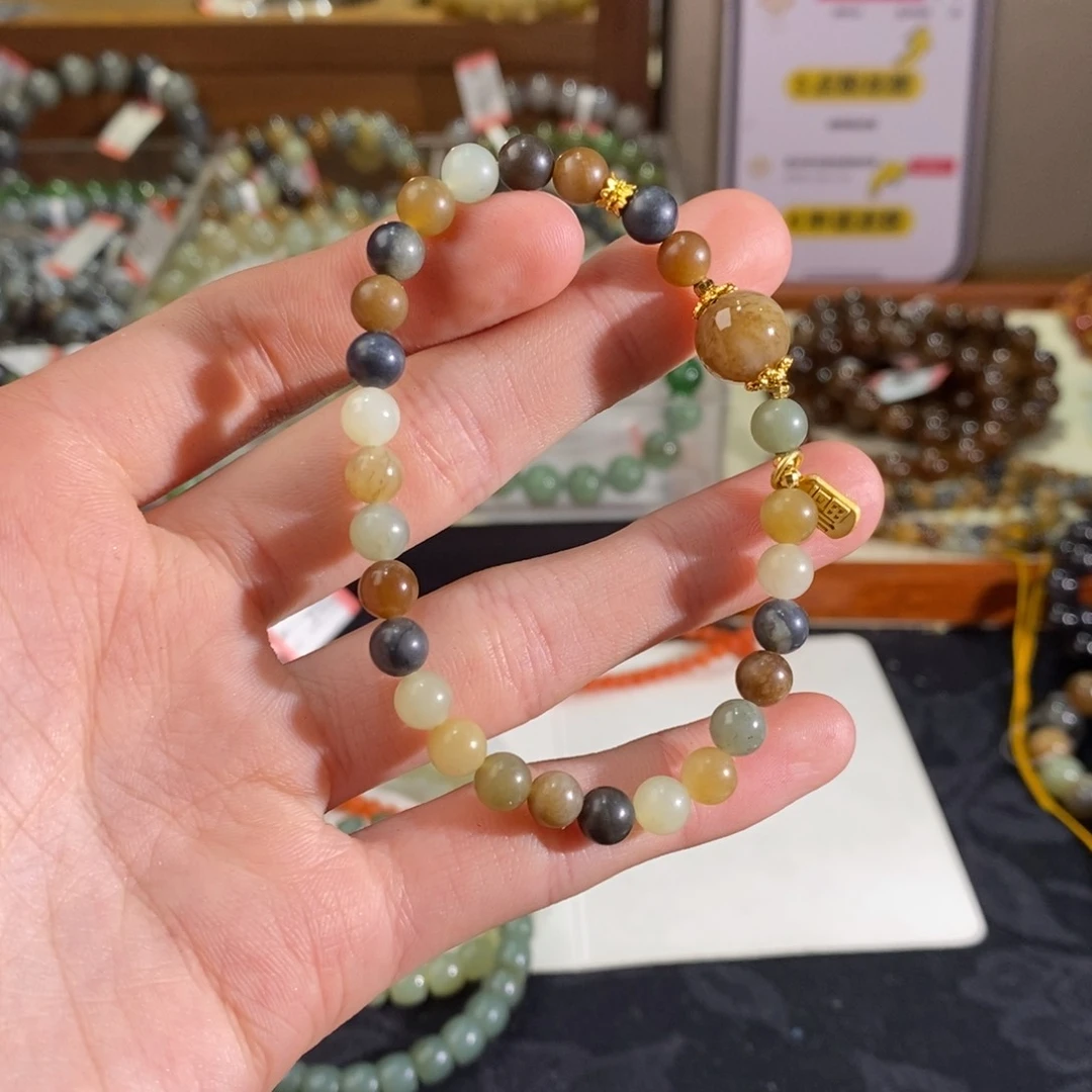 和田玉手链未镶嵌