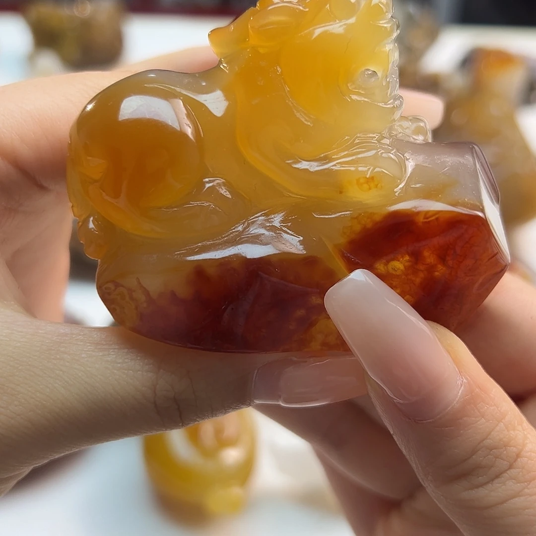 玛瑙/玉髓合金颈饰