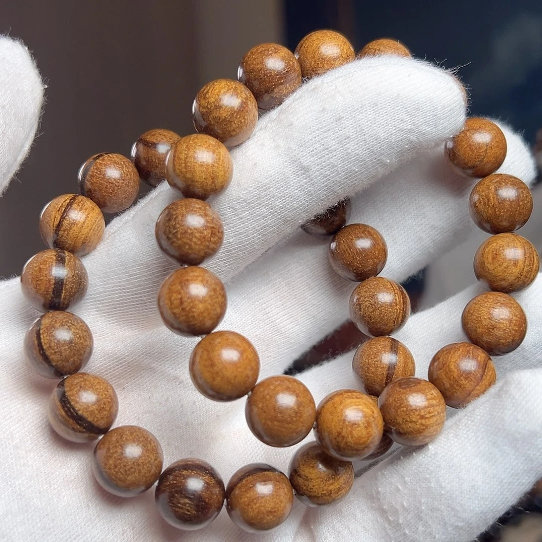 手串/手链贡木贡木  圆珠 花果园 无胶无蜡