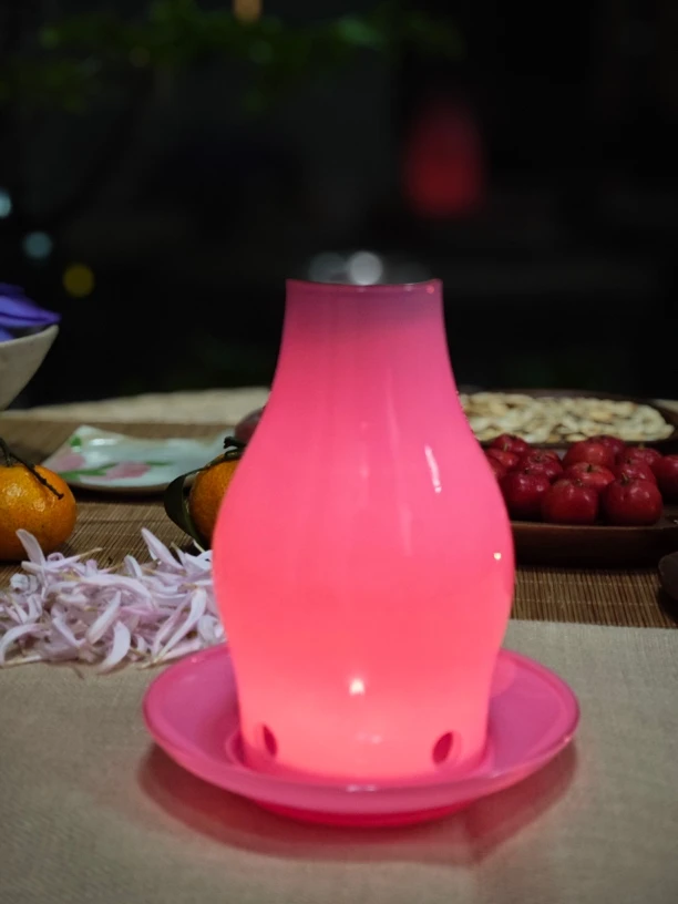 熏香灯 粉色系招桃花