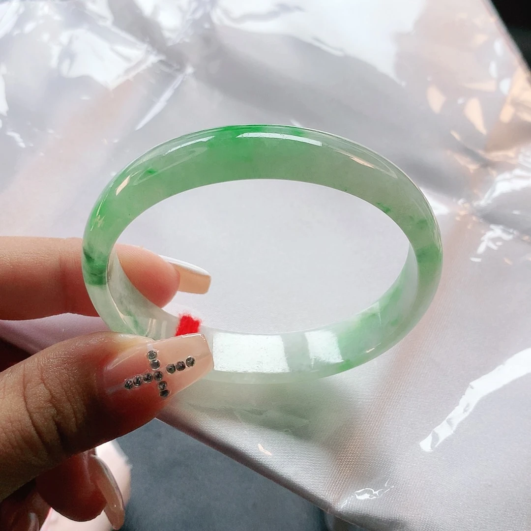 未镶嵌手镯翡翠52贵妃0111
