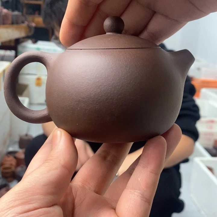 紫砂茶壶黄龙山紫砂手工制作