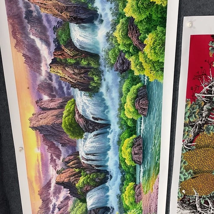 国画今天早上起来发现