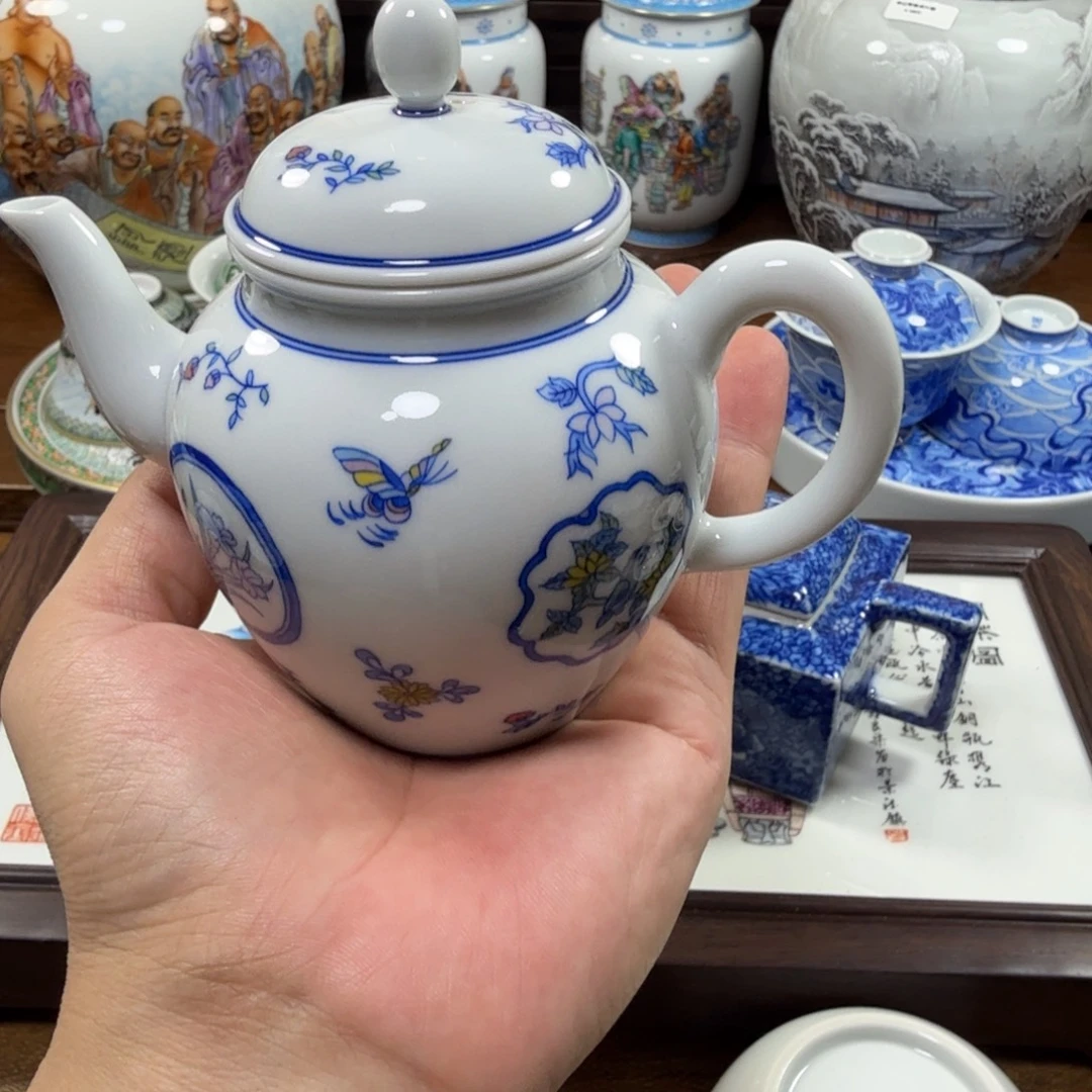 发***财全手工全手绘陶瓷
