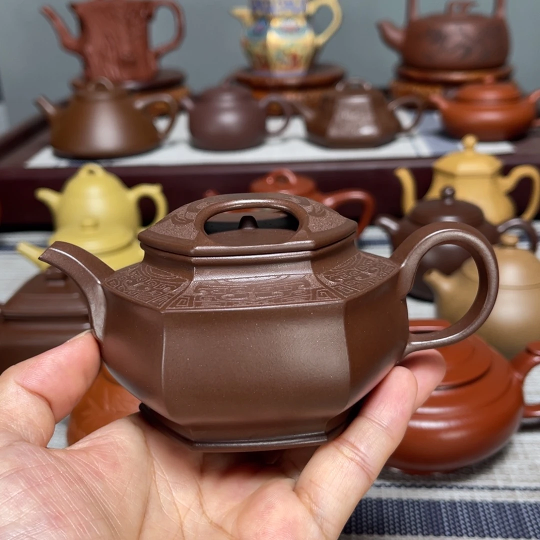 F***9茶壶紫砂全手工制作