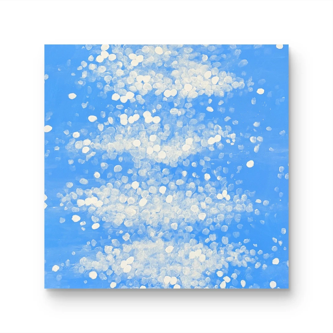 【海面星光】孤品 “75*75” No.617 纯手绘挂画