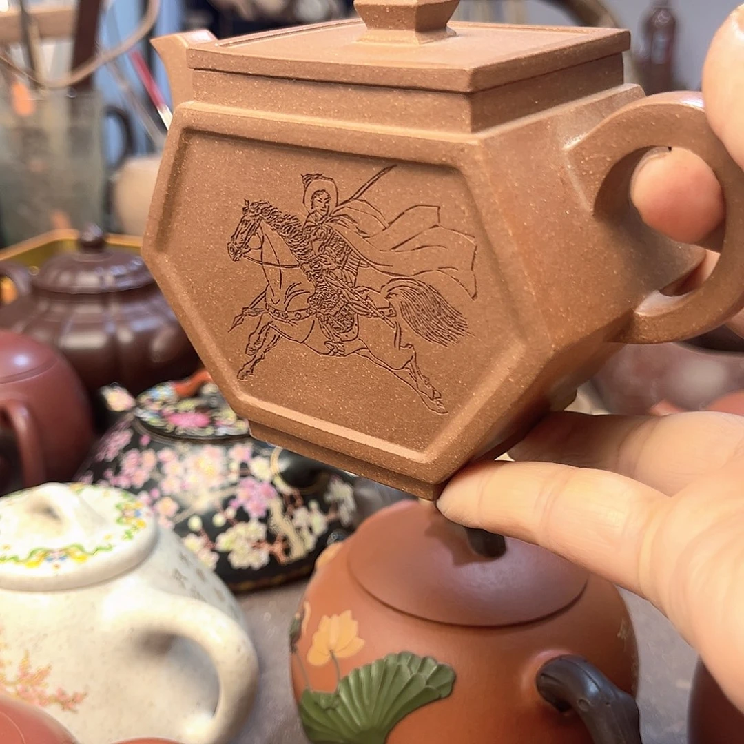 茶壶紫砂全手工制作