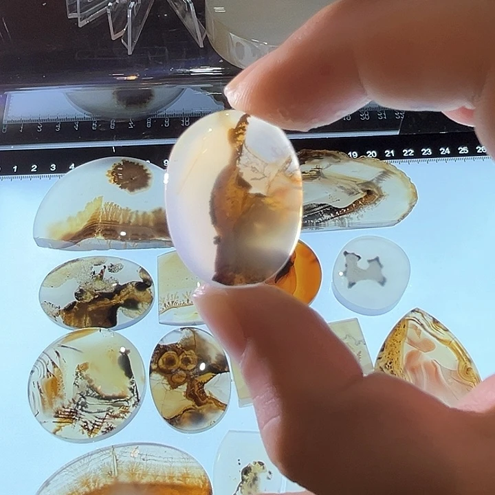 玛瑙/玉髓未镶嵌吊坠(不含链)