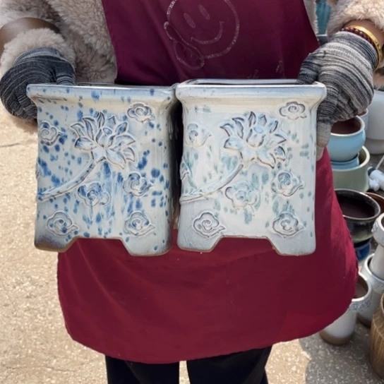 红陶口16高19瑕疵