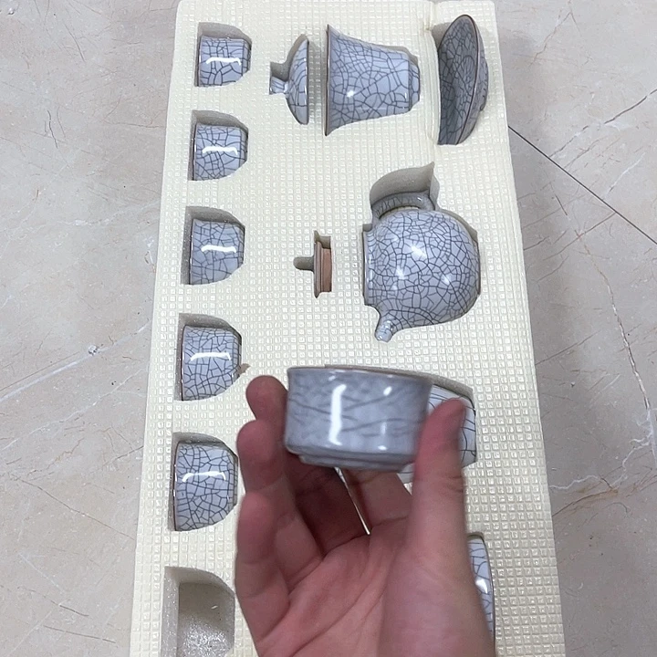 孤品茶具套装等。