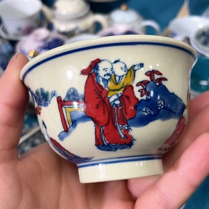 景德镇陶瓷主人杯12334