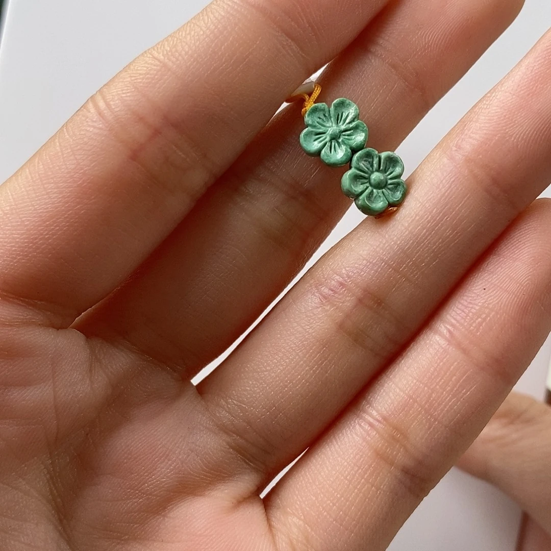 绿松石未镶嵌挂件