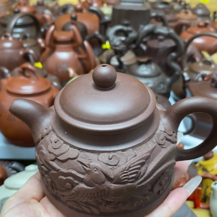霍***白茶壶紫砂紫砂艺术作品