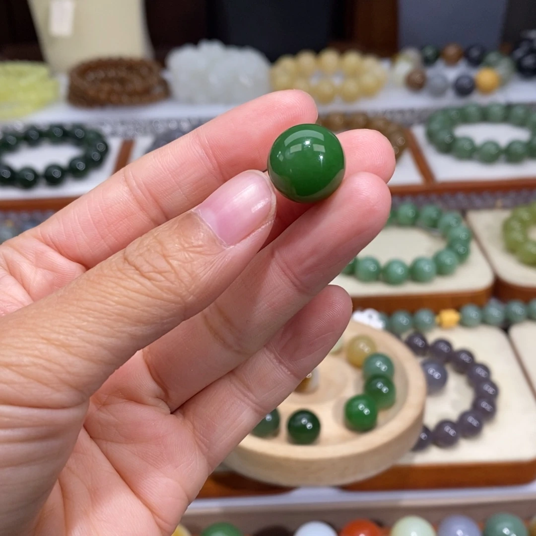 灯***暗和田玉未镶嵌吊坠(不含链)14