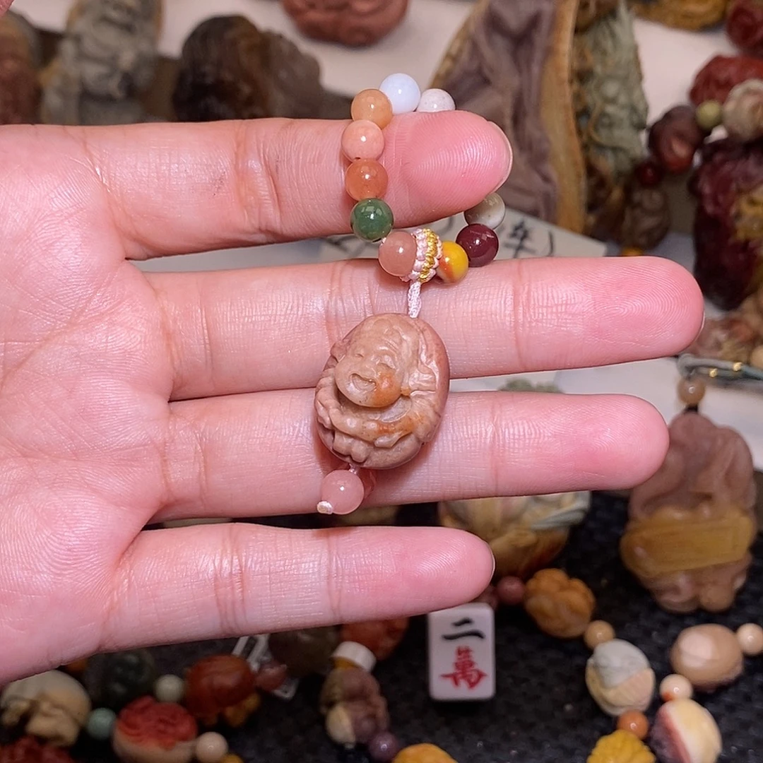 石英质玉（阿拉善玉）未镶嵌手链