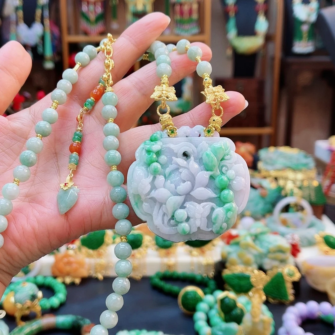 翡翠合金颈饰星****?48小时鉴赏期