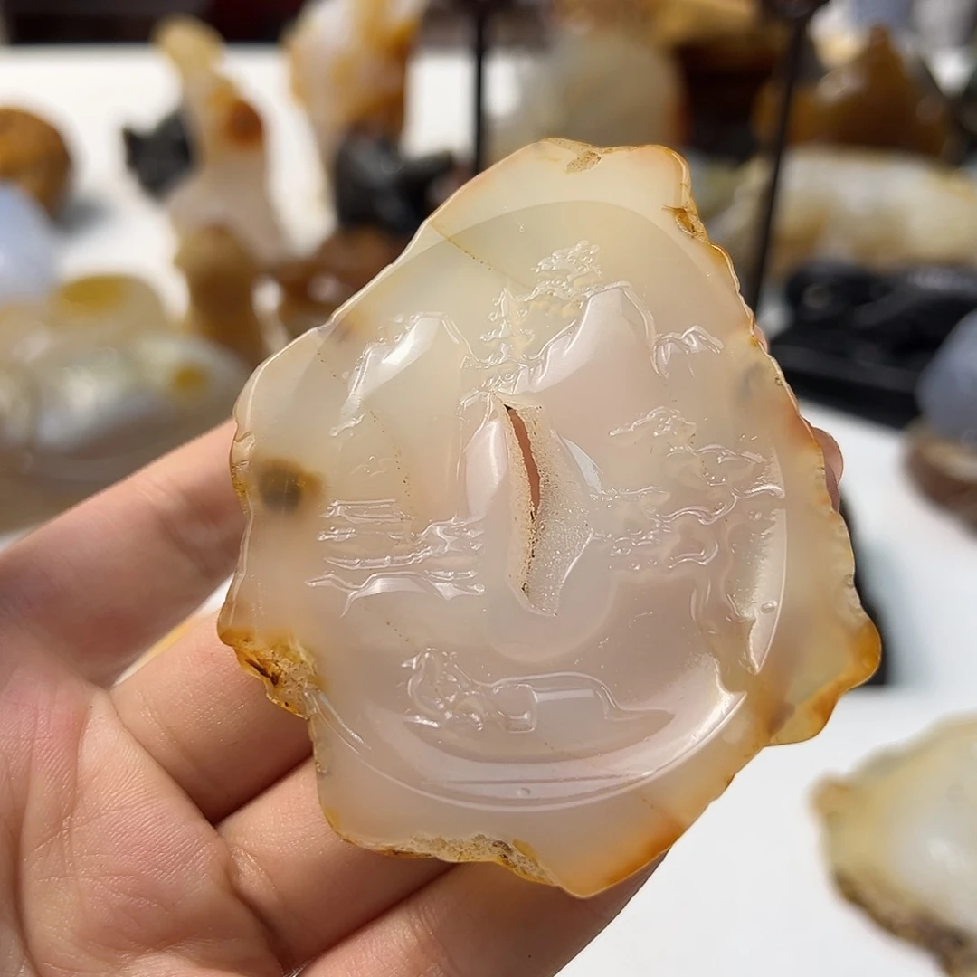 玛瑙/玉髓颈饰未镶嵌