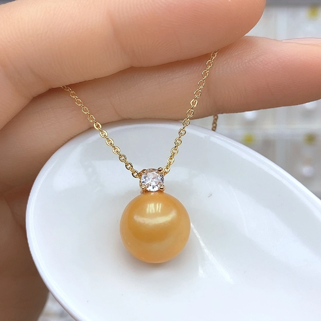 淡水珍珠合金颈饰