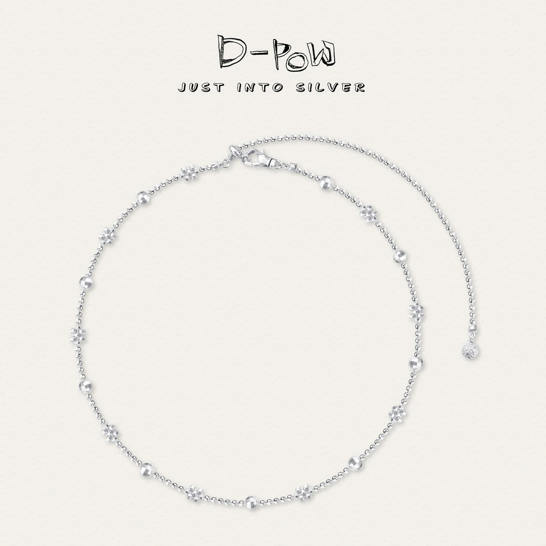 灯小炮 链子925银 项链（53cm）（8427）时尚百搭小众简约