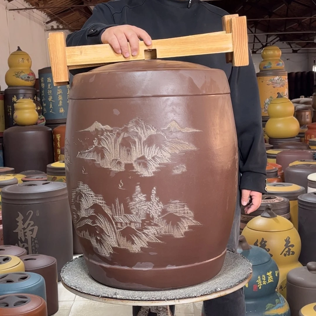 紫砂茶叶罐茶叶罐