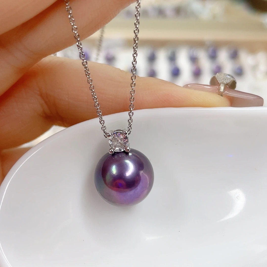 淡水珍珠未镶嵌吊坠(赠链)