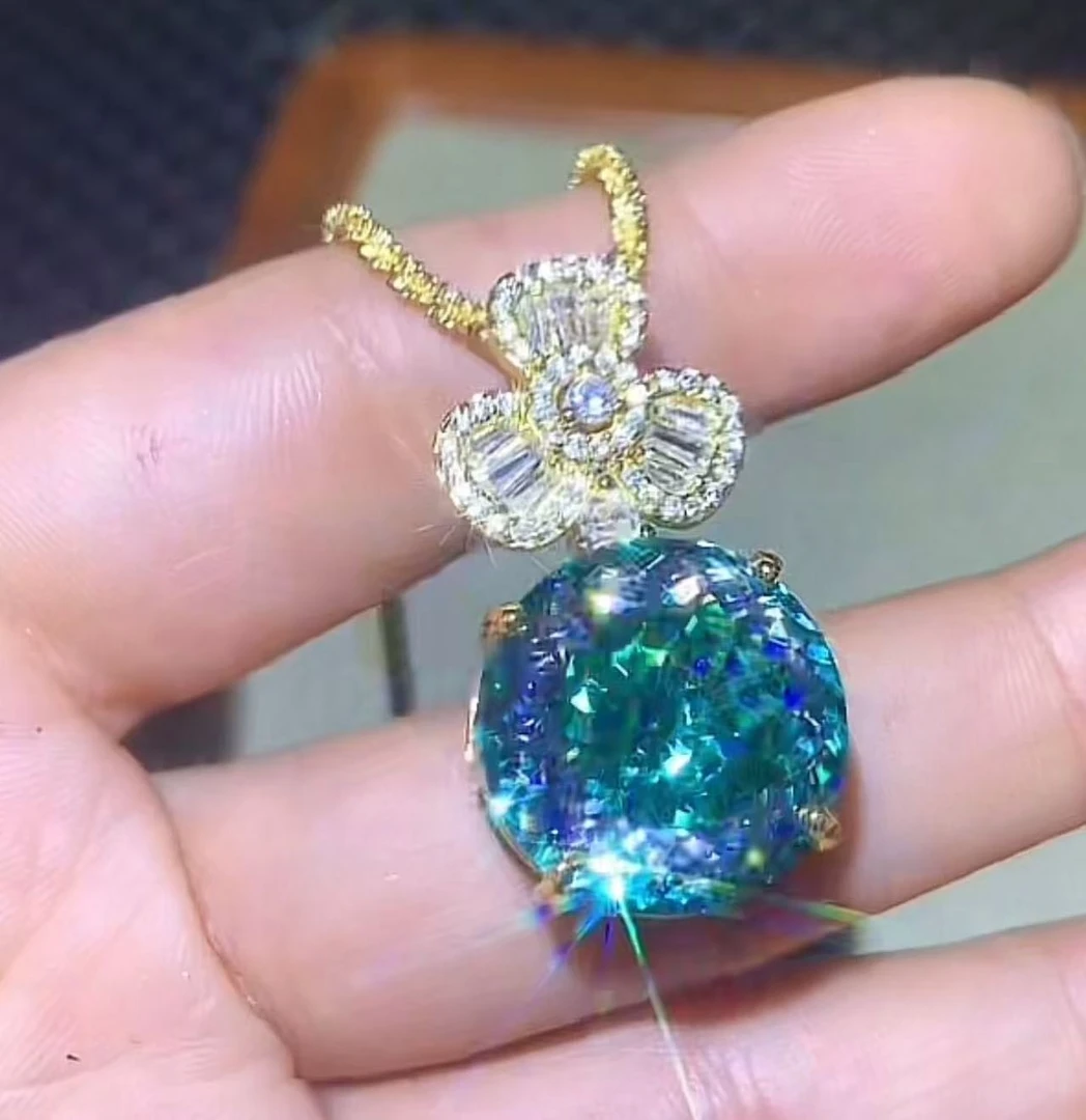 【南非定制】经典高级轻奢大气百搭吊坠aj31202