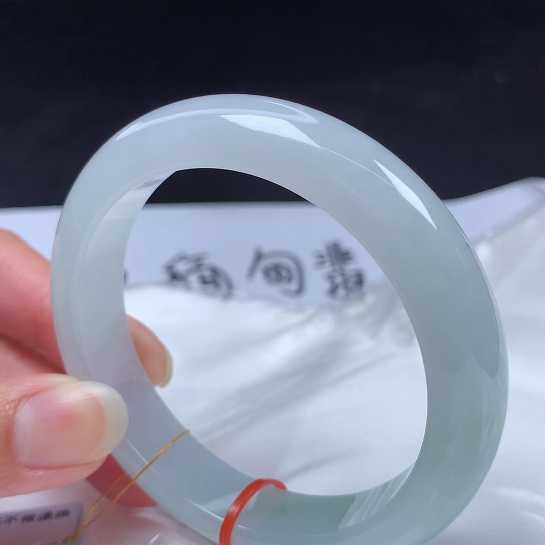 翡翠未镶嵌手镯57圈053032