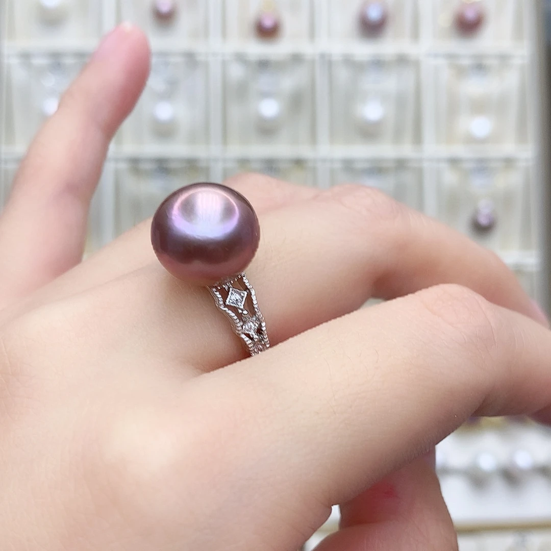 淡水珍珠颈饰合金